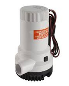 Bomba de esgoto SEAFLO 1500GPH 12V 5700L/H