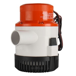 Bomba de esgoto SEAFLO 3500GPH 12V 13300L/H