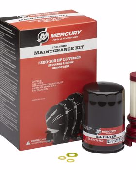 kit manutenção Mercury 100 hr para 200-300 HP L6 verado